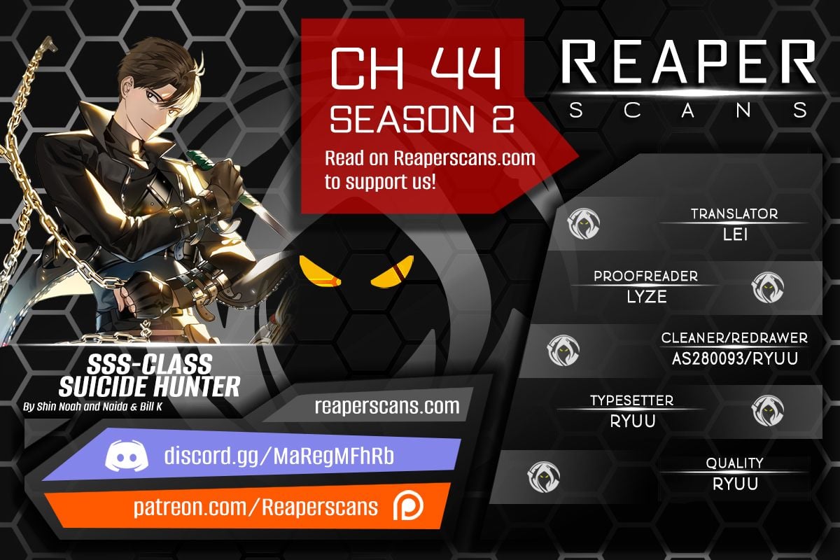 SSS-Class Suicide Hunter, Chapter 44 image 01